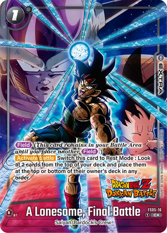 FS05-16 - A Lonesome, Final Battle - Common ALT ART (Dokkan Battle Reprint)