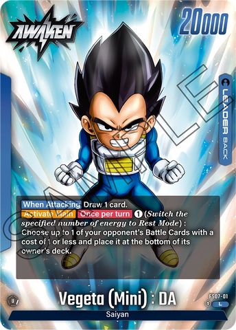 FS07-01 - Vegeta (Mini) : DA - Leader