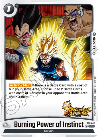 FS09-17 - Burning Power of Instinct - Common