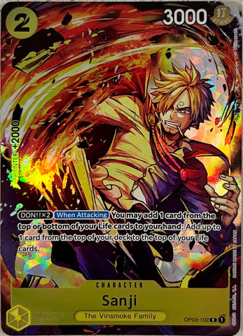 OP03-102 - Sanji - Rare ALT ART Collectors Company OP03-102 - Sanji - Rare ALT ART Collectors Company