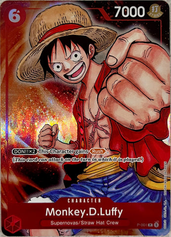 P-001 - Monkey.D.Luffy - Promo ALT ART