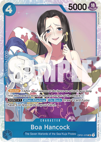 OP01-078 - Boa Hancock - Super Rare Reprint