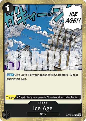 OP02-117 - Ice Age - Uncommon (Jolly Roger Foil)