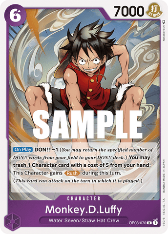 OP03-070 - Monkey.D.Luffy - Rare