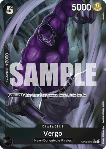 OP03-079 - Vergo - Uncommon Full Art