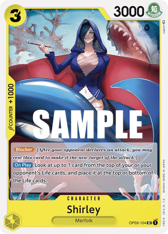 OP03-104 - Shirley - Uncommon