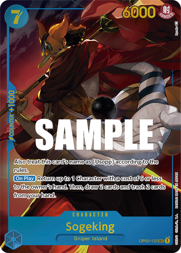 One Piece CG  Tagged "Secret Rare"  Collectors Company