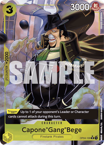 OP04-100 - Caopone"Gang"Bege - Rare Full Art