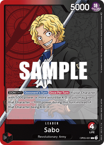 OP05-001 - Sabo - Leader