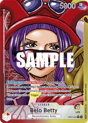 OP05-002 - Belo Betty - Leader Alt Art