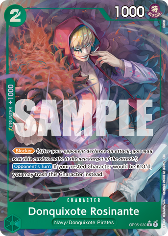 OP05-030 - Donquixote Rosinante - Rare Alt Art