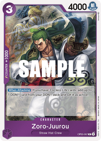 OP05-067 - Zoro-Juurou - Rare