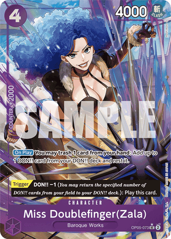 OP05-073 - Miss Doublefinger (Zala) - Uncommon Full Art