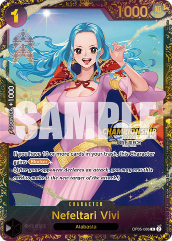 OP05-086 - Nefeltari Vivi - Championship 2024 ALT ART