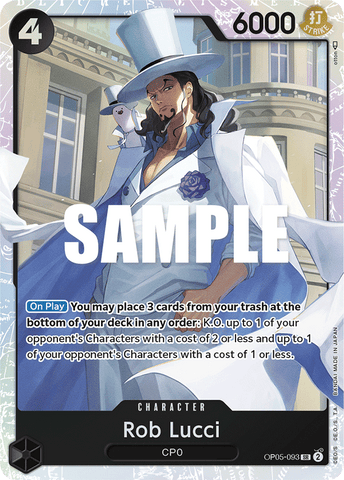 OP05-093 - Rob Lucci - Super Rare