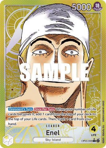 OP05-098 - Enel - Leader Alt Art