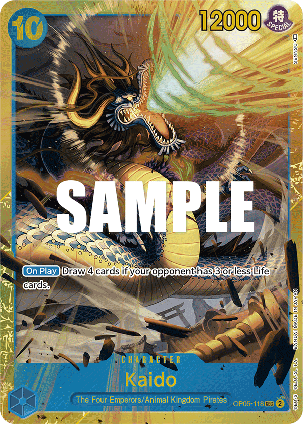 One Piece CG Tagged "Secret Rare" Collectors Company One Piece CG Tagged "Secret Rare" Collectors Company
