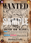 OP05-119 - Monkey.D.Luffy - Secret Rare Alt Art (Wanted Poster)