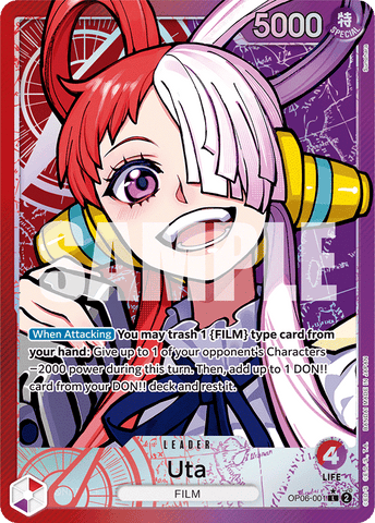 OP06-001 - Uta - Leader Alt Art