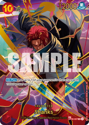 OP06-007 - Shanks - Special Rare