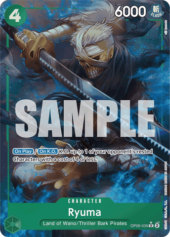 OP06-036 - Ryuma - Rare Full Art