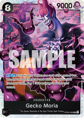 OP06-086 - Gecko Moria - Super Rare