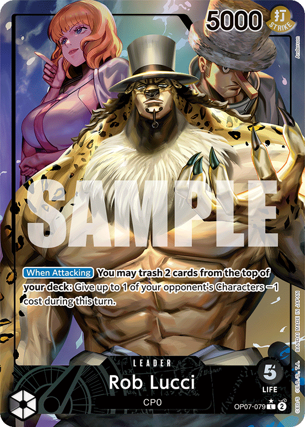 OP07-079 - Rob Lucci - Leader Alt Art – Collectors Company