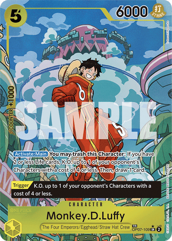 OP07-109 - Monkey.D.Luffy - Treasure Rare