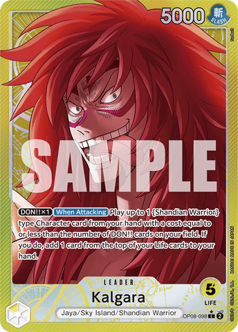 OP08-098 - Kalgara - Leader Alt Art