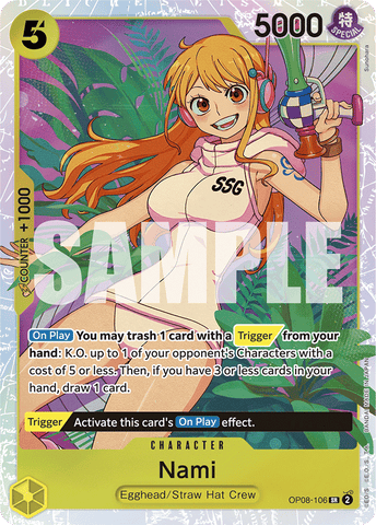 OP08-106 - Nami - Super Rare