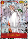 OP08-118 - Silvers Rayleigh - Secret Rare Alt Art (Manga)