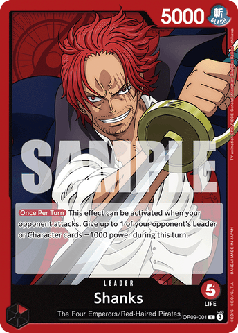 OP09-001 - Shanks - Leader