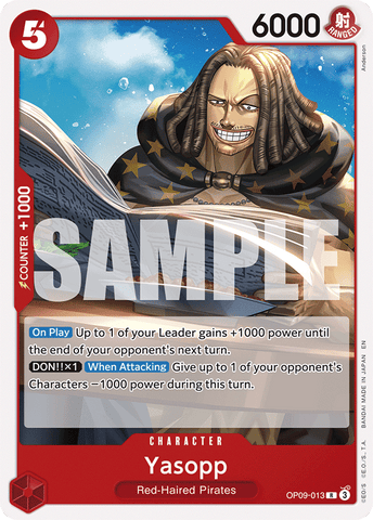 OP09-013 - Yasopp - Rare (Reprint)