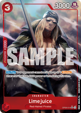 OP09-014 - Limejuice - Uncommon Alt Art