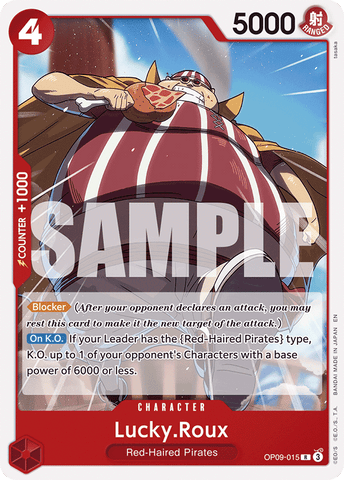 OP09-015 - Lucky.Roux - Rare (Reprint)