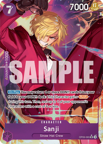 OP09-065 - Sanji - Super Rare Alt Art