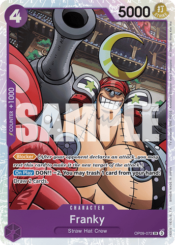 OP09-072 - Franky - Super Rare