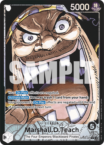 OP09-081 - Marshall.D.Teach - Leader Alt Art