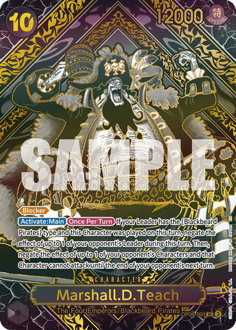 OP09-93 - Marshall.D.Teach - Special Card (Gold)