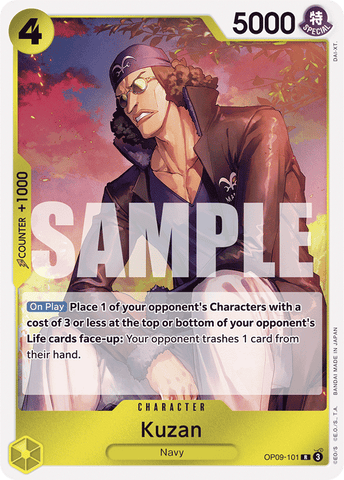 OP09-101 - Kuzan - Rare