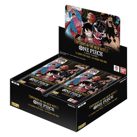 [PRE-ORDER] One Piece CG - OP09 Emperors of the New World Booster Box - Sealed ENGLISH