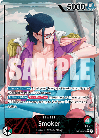 OP10-001 - Smoker - Leader Alt Art