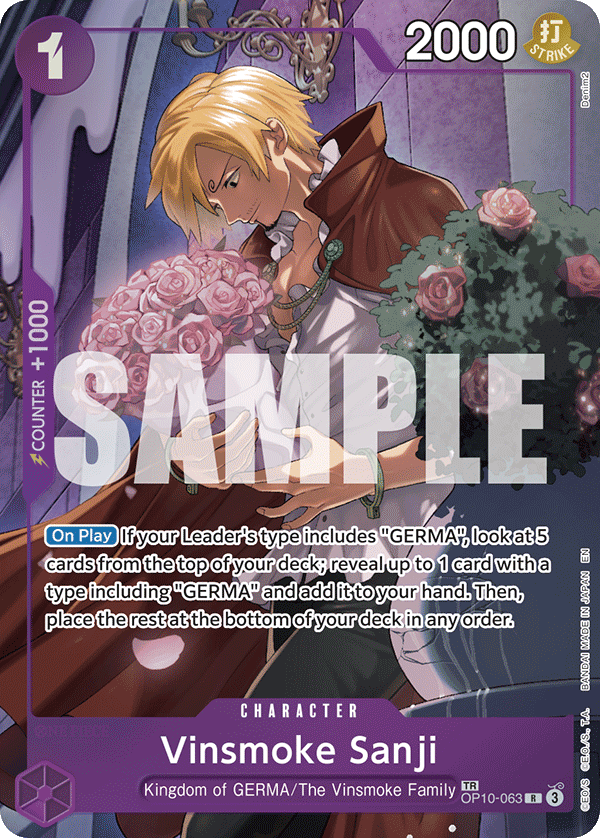 One Piece CG  Tagged "Treasure Rare"  Collectors Company