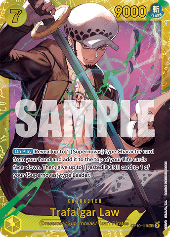 OP10-119 - Trafalgar Law - Secret Rare