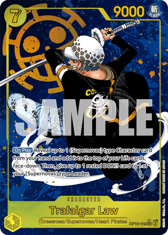 OP10-119 - Trafalgar Law - Secret Rare Alt Art