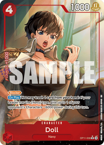 OP11-008 - Doll - Rare Alt Art