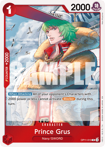 OP11-013 - Prince Grus - Rare