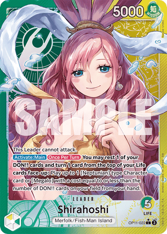 OP11-022 - Shirahoshi - Leader Alt Art