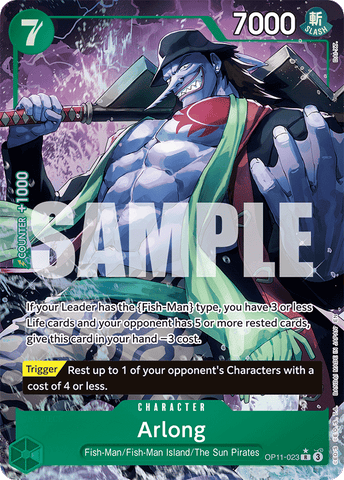 OP11-023 - Arlong - Rare Alt Art