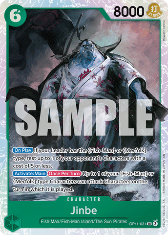 OP11-031 - Jinbe - Super Rare